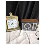 Pair of Vintage Clocks