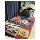 Large Assortment of Saw Blades and Cut-off Wheels