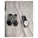 Three Timex watches