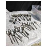 Coronation pattern flatware