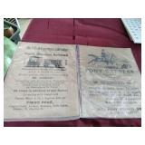Pony Express Wanted Poster and RR flyer