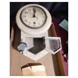 Vtg Waterbury 8 Day Spring Clock