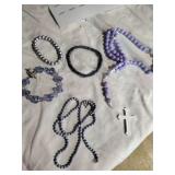 Purple Beaded Jewelry