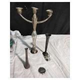 Silverplated Candelabra and more