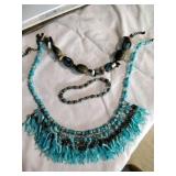 Turqouise bracelets and necklace