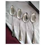 Vtg Wm Rogers & Son Tablespoons (4)