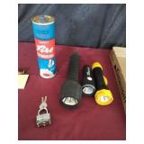 Master Padlock with Keys & rare fire extinguisher