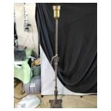 Brass Art Deco Style Floor Lamp