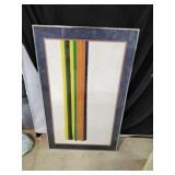 Morris Louis 'Color Line' Framed Print.