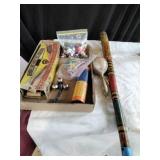 Hand Carved/Painted Pinata Bat, 31' Long,