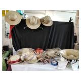 Vtg Straw Hats