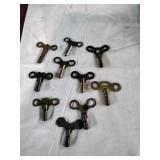 Vtg Clock Keys