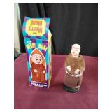 Vtg 1970's Merry Monk Novelty Toy