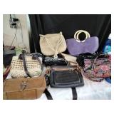 Large Assortment of Ladies Fashion Purses