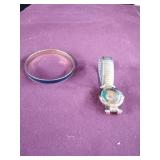 Monet Bangle Bracelet/ Garfield Watch