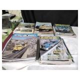 Vtg Railfan & Railroads Magazines