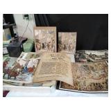 Vtg Classroom Educational Pictures