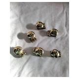 Vtg Bracetac Suspender Buttons