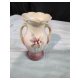 1940's Hull Double Handled Vase 4-3/4'