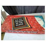 Vtg Board Game Head of the Class