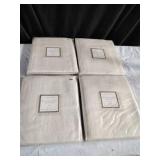 Vtg Belgian Linen Drapes