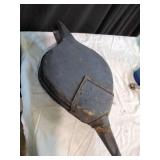 Antique Wood Leather Bellow