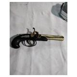 Vtg Pirate Pistol Cigarette Lighter Japan