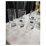 Vtg Paulaner  Beer Glasses