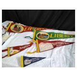 Vtg Travel Pennants