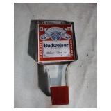 Vtg Budweiser Acrylic Beer Tap Handle