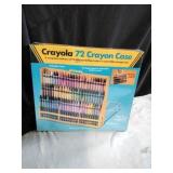 Vtg Crayloa Crayons and Carry Case