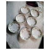 Vtg Ceramic Saucers (7)