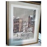 Robert Fabe Signed Lithograph