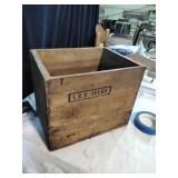 Vtg Wood Crate, Small Interstate Commerce