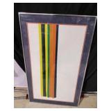 Morris Louis 'Color Line' Framed Print.