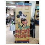 Vtg Printed Disney Door.