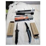Pair of New Steel River Knives and More