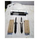 Steel River Framelock Knives