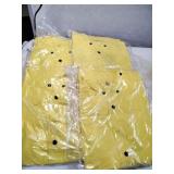 4 Brand New XXXL Yellow Raincoats