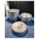Aluminum 3pc Lunch Pail