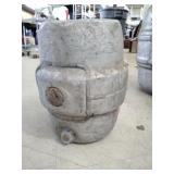 Vtg Aluminum 2 Gallon Beer Keg