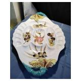 Large Italian Deviled Egg and Relish Tray