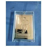 Ken Griffey Jr 23 Karat Gold Plated Card