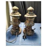 Pair of Mid-Century Ceramic Lamps