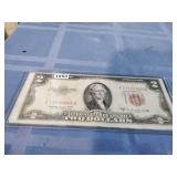 1953 United States $2. Note