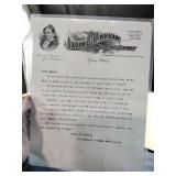 Vintage  Letter from Lydia E. Pinkham