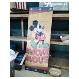 Vtg Printed Disney Door.