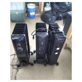 3 Radiator Style Heaters