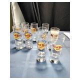 Hard Rock Cafe 4-Inch Cordial Glasses (10)