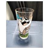 1976 Porky Pig/Tasmanian Devil Glass